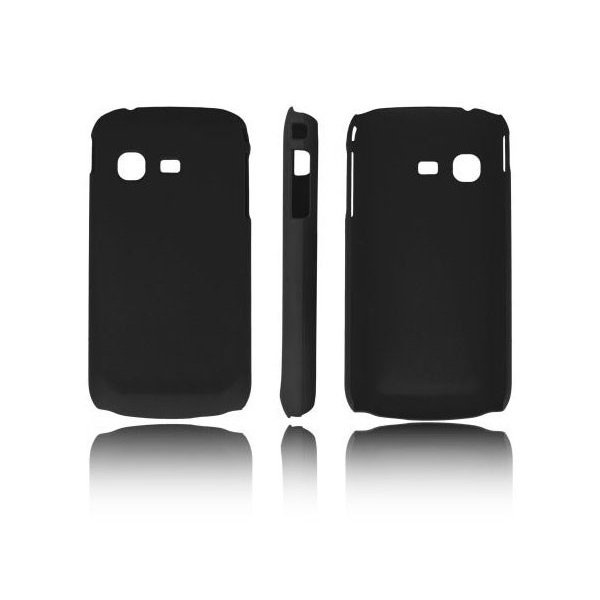 CUSTODIA BACK RIGIDA per SAMSUNG B5330 GALAXY CHAT COLORE NERO