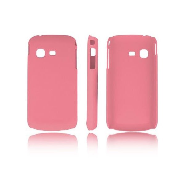 CUSTODIA BACK RIGIDA per SAMSUNG B5330 GALAXY CHAT COLORE ROSA