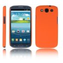 CUSTODIA BACK RIGIDA per SAMSUNG I9300 GALAXY S3, I9300i GALAXY S3 NEO COLORE ARANCIONE