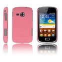 CUSTODIA BACK RIGIDA per SAMSUNG S6500 GALAXY MINI 2 COLORE ROSA