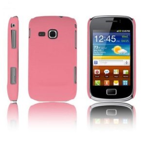 CUSTODIA BACK RIGIDA per SAMSUNG S6500 GALAXY MINI 2 COLORE ROSA