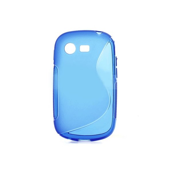 CUSTODIA GEL TPU SILICONE DOUBLE per SAMSUNG S5280 GALAXY STAR, S5282 COLORE BLU