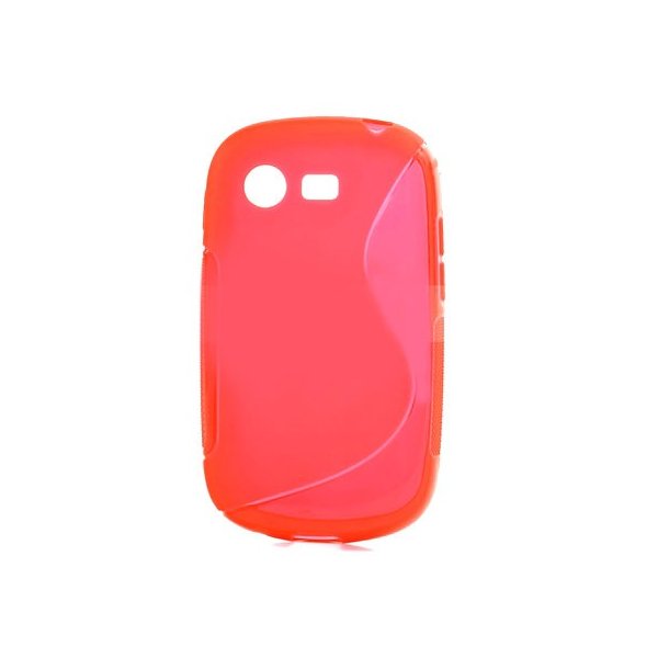 CUSTODIA GEL TPU SILICONE DOUBLE per SAMSUNG S5280 GALAXY STAR, S5282 COLORE ROSSO