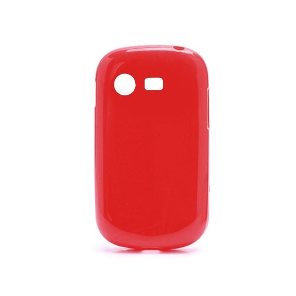 CUSTODIA GEL TPU SILICONE LUCIDA per SAMSUNG S5280 GALAXY STAR, S5282 COLORE ROSSO