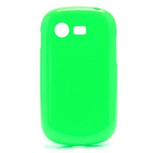 CUSTODIA GEL TPU SILICONE LUCIDA per SAMSUNG S5280 GALAXY STAR, S5282 COLORE VERDE