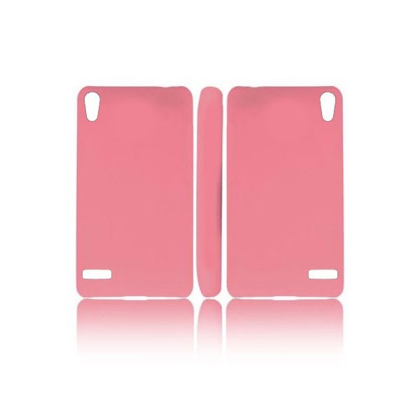 CUSTODIA BACK RIGIDA per HUAWEI ASCEND P6 COLORE ROSA