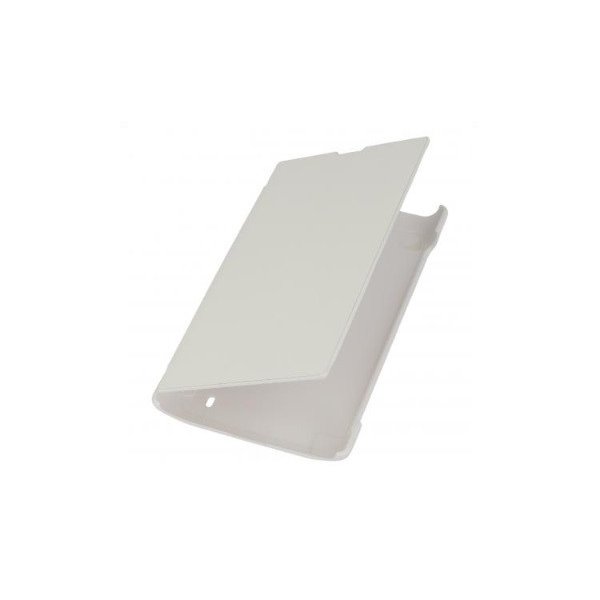 CUSTODIA FLIP COVER ORIZZONTALE per NOKIA LUMIA 520, LUMIA 525 COLORE BIANCO