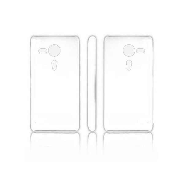 CUSTODIA BACK RIGIDA per SONY XPERIA SP HSPA C5302, LTE C5306, LTE C5303, M35H COLORE BIANCO