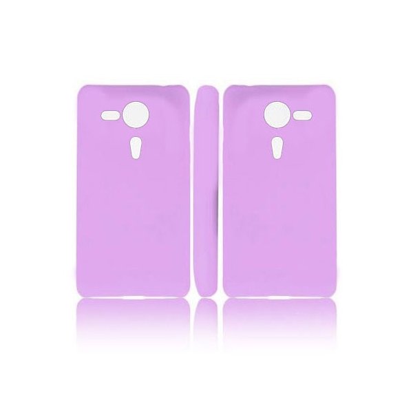 CUSTODIA BACK RIGIDA per SONY XPERIA SP HSPA C5302, LTE C5306, LTE C5303, M35H COLORE VIOLA