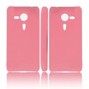 CUSTODIA BACK RIGIDA per SONY XPERIA SP HSPA C5302, LTE C5306, LTE C5303, M35H COLORE ROSA