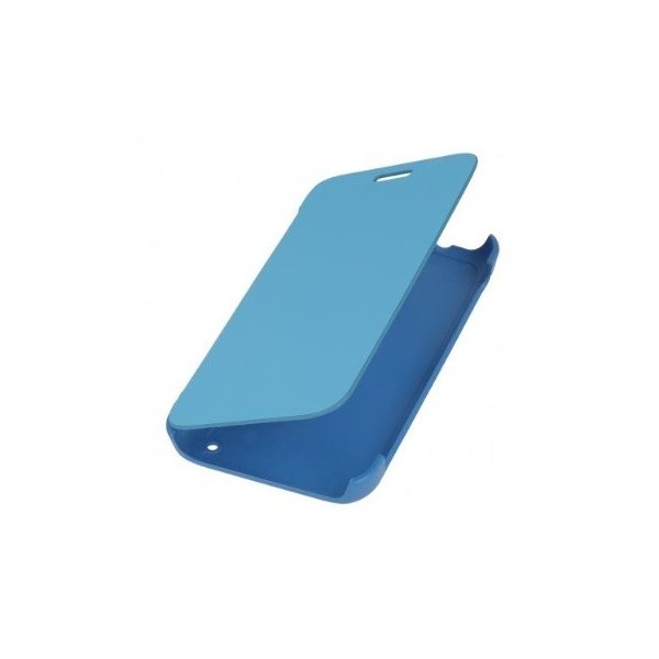 CUSTODIA ORIZZONTALE FLIP COVER per NOKIA LUMIA 620 COLORE AZZURRO