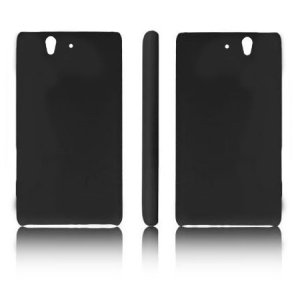 CUSTODIA BACK RIGIDA per SONY XPERIA Z, LT36I, L36H, C6603 COLORE NERO