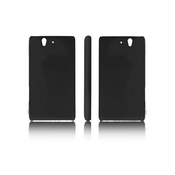 CUSTODIA BACK RIGIDA per SONY XPERIA Z, LT36I, L36H, C6603 COLORE NERO