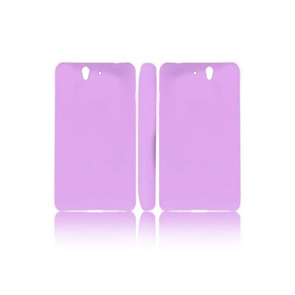 CUSTODIA BACK RIGIDA per SONY XPERIA Z, LT36I, L36H, C6603 COLORE VIOLA