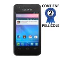 PELLICOLA PROTEGGI DISPLAY ALCATEL ONE TOUCH S'POP 4030 CONFEZIONE 2 PEZZI