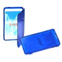 CUSTODIA GEL TPU SILICONE FLIP BOOK per LG OPTIMUS L5 II, E460 COLORE BLU