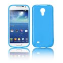 CUSTODIA GEL TPU SILICONE LUCIDA per SAMSUNG I9190 GALAXY S4 MINI, I9192, I9195 COLORE BLU