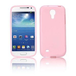 CUSTODIA GEL TPU SILICONE LUCIDA per SAMSUNG I9190 GALAXY S4 MINI, I9192, I9195 COLORE ROSA