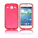 CUSTODIA GEL TPU SILICONE per SAMSUNG I8260 GALAXY CORE, I8262 COLORE ROSSO