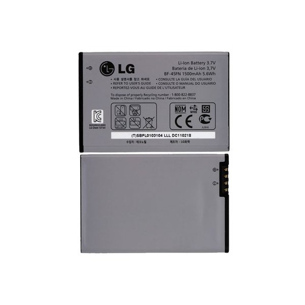 BATTERIA ORIGINALE LG BF-45FN per KW730 1500 mAh LI-ION BULK