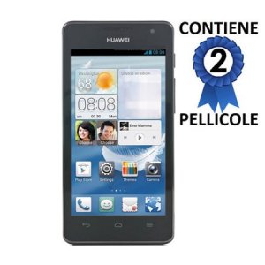 PELLICOLA PROTEGGI DISPLAY HUAWEI ASCEND G526 CONFEZIONE 2 PEZZI