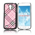 CUSTODIA BACK RIGIDA per SAMSUNG I9190 GALAXY S4 MINI, I9192, I9195 FANTASIA SCOZZESE COLORE ROSA