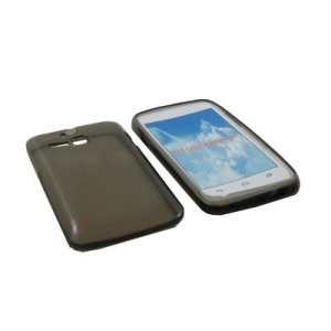 CUSTODIA GEL TPU SILICONE per ALCATEL ONE TOUCH M'POP 5020D COLORE NERO