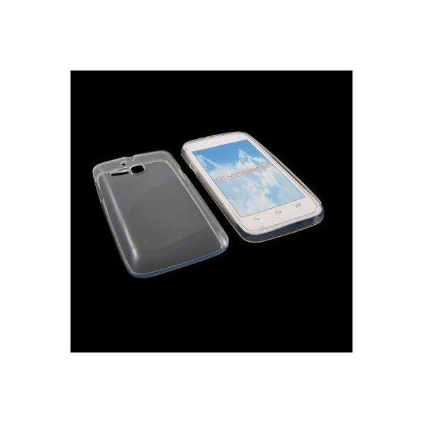 CUSTODIA GEL TPU SILICONE per ALCATEL ONE TOUCH M'POP 5020D COLORE BIANCO