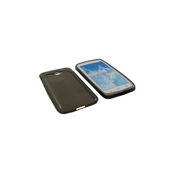 CUSTODIA GEL TPU SILICONE per ALCATEL ONE TOUCH X'POP 5035D COLORE NERO