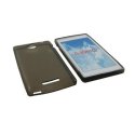 CUSTODIA GEL TPU SILICONE per SONY XPERIA C, C2305, S39H COLORE NERO