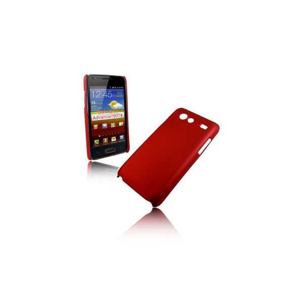 CUSTODIA BACK RIGIDA per SAMSUNG I9070 GALAXY ADVANCE S COLORE ROSSO