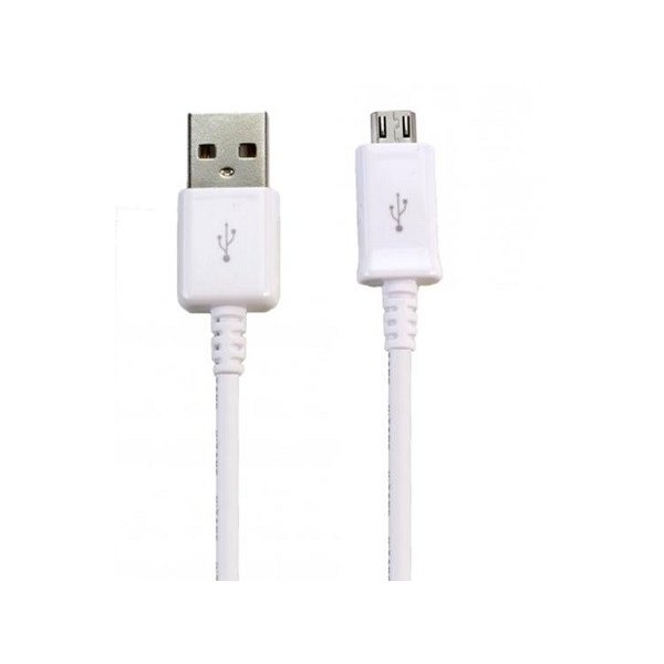 CAVO MICRO USB ORIGINALE SAMSUNG ECB-DU4AWE - LUNGHEZZA 1 MT COLORE BIANCO BULK