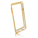 CUSTODIA BUMPER GEL TPU SILICONE SEMI-RIGIDO per SAMSUNG GALAXY NOTE 3, N9000, N9002, N9005 GIALLO-TRASPARENTE-GIALLO