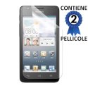 PELLICOLA PROTEGGI DISPLAY HUAWEI ASCEND G525 CONFEZIONE 2 PEZZI