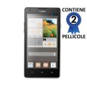 PELLICOLA PROTEGGI DISPLAY HUAWEI ASCEND G700 CONFEZIONE 2 PEZZI