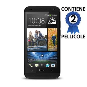 PELLICOLA PROTEGGI DISPLAY HTC DESIRE 601 CONFEZIONE 2 PEZZI