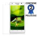 PELLICOLA PROTEGGI DISPLAY HUAWEI HONOR 3 CONFEZIONE 2 PEZZI