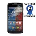 PELLICOLA PROTEGGI DISPLAY MOTOROLA MOTO X CONFEZIONE 2 PEZZI