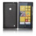 CUSTODIA BACK RIGIDA SLIM DA 0,35mm per NOKIA LUMIA 520, LUMIA 525 COLORE NERO