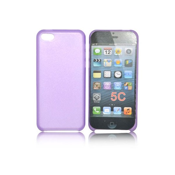 CUSTODIA BACK RIGIDA SLIM DA 0,35mm per APPLE IPHONE 5c COLORE VIOLA