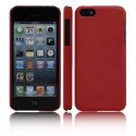 CUSTODIA BACK RIGIDA per APPLE IPHONE 5c COLORE ROSSO