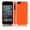 CUSTODIA BACK RIGIDA per APPLE IPHONE 5c COLORE ARANCIONE