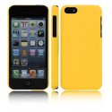 CUSTODIA BACK RIGIDA per APPLE IPHONE 5c COLORE GIALLO