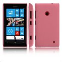 CUSTODIA BACK RIGIDA per NOKIA LUMIA 520, LUMIA 525 COLORE ROSA