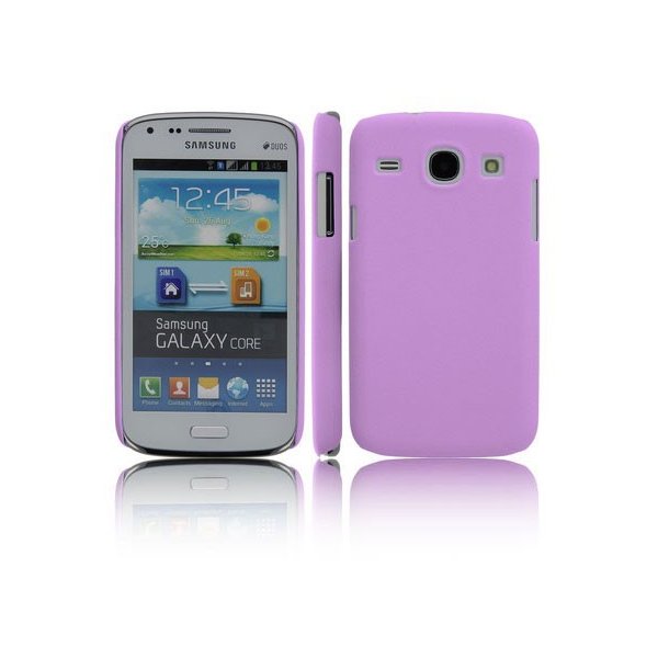 CUSTODIA BACK RIGIDA per SAMSUNG I8260 GALAXY CORE, I8262 COLORE VIOLA