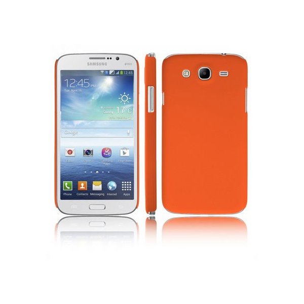 CUSTODIA BACK RIGIDA per SAMSUNG I9150 GALAXY MEGA 5.8" POLLICI, I9152 COLORE ARANCIONE