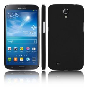 CUSTODIA BACK RIGIDA per SAMSUNG I9200 GALAXY MEGA 6.3" POLLICI, I9205 COLORE NERO