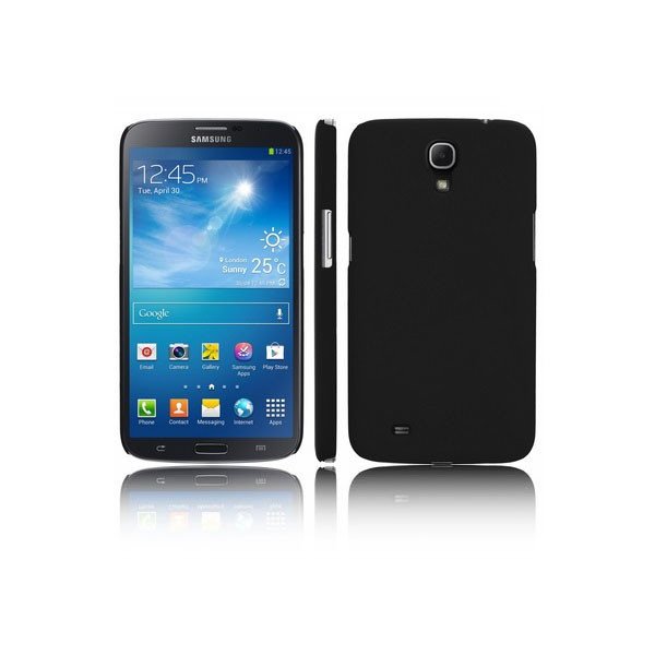 CUSTODIA BACK RIGIDA per SAMSUNG I9200 GALAXY MEGA 6.3" POLLICI, I9205 COLORE NERO