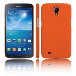 CUSTODIA BACK RIGIDA per SAMSUNG I9200 GALAXY MEGA 6.3" POLLICI, I9205 COLORE ARANCIONE