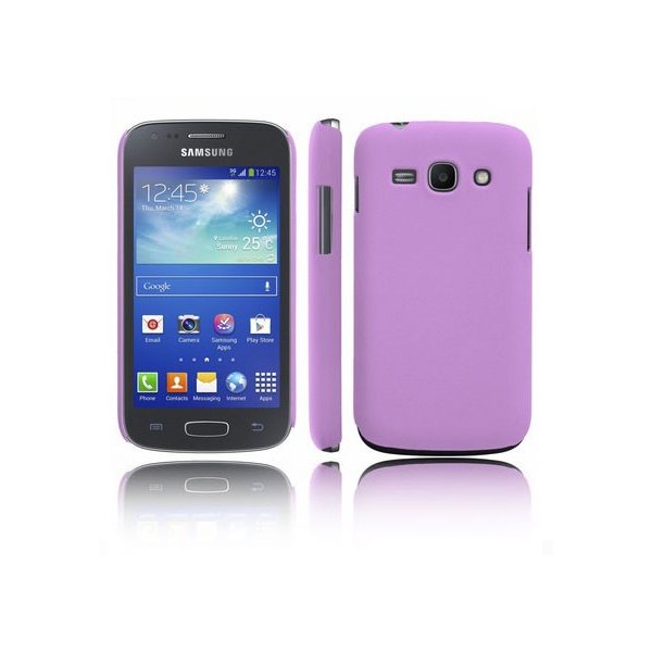 CUSTODIA BACK RIGIDA per SAMSUNG S7270 GALAXY ACE 3, S7272, S7275 COLORE VIOLA